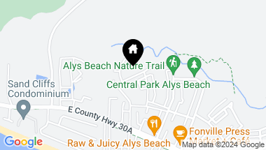 Map of 24 Smugglers Alley, BB5, Alys Beach FL, 32461