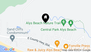 Map of 68 Smugglers Alley, CC13, Alys Beach FL, 32461