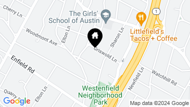 Map of 2109 Griswold LN, Austin TX, 78703