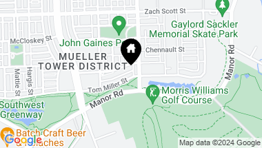 Map of 3204 Tom Miller ST, Austin TX, 78723