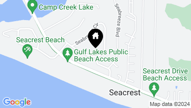 Map of 163 Seabreeze Circle, Inlet Beach FL, 32461