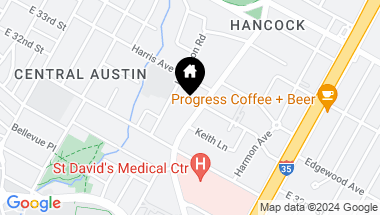 Map of 3304 Red River ST # 101, Austin TX, 78705