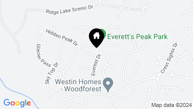 Map of 163 Everest Drive, Montgomery TX, 77316