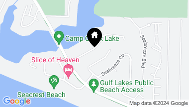 Map of TBD S Camp Creek Road, Inlet Beach FL, 32461