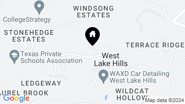 Map of 2 Valbella Drive , West Lake Hills TX, 78746
