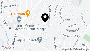 Map of 2927 Norwood Hill RD, Austin TX, 78723