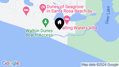 Map of 376 Beachfront Trail, Santa Rosa Beach FL, 32459