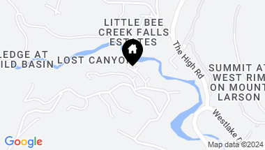 Map of 807 Canyon Creek DR, Austin TX, 78746