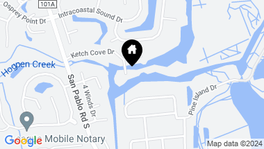 Map of 13879 KETCH COVE Drive, Jacksonville FL, 32224