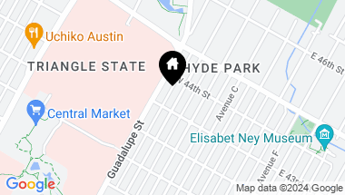 Map of 4304 Avenue A, Austin TX, 78751