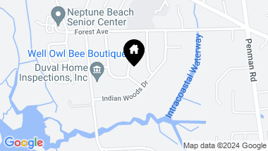 Map of 1501 BIG TREE Road, Neptune Beach FL, 32266