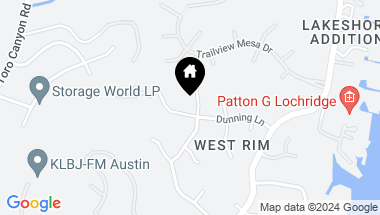Map of 2600 ALLSTON LN, Austin TX, 78746
