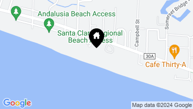 Map of 28 Bramble Grove Place, Santa Rosa Beach FL, 32459