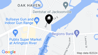 Map of 1307 RIVER HILLS Circle E, 10, Jacksonville FL, 32211
