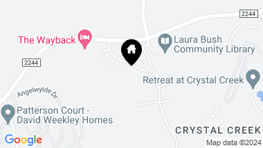 Map of 702 Crystal Mountain DR, Austin TX, 78733
