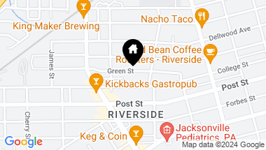 Map of 2630 GREEN Street, JACKSONVILLE FL, 32204