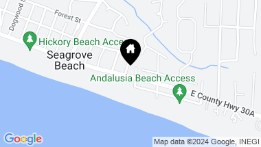 Map of 3015 E County Road 30A, Santa Rosa Beach FL, 32459