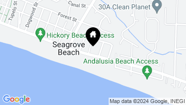 Map of 2915 E County Hwy 30A, Santa Rosa Beach FL, 32459