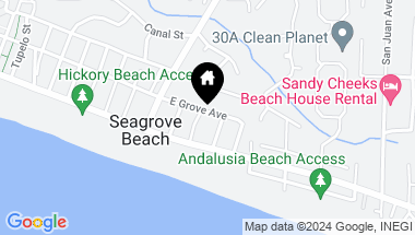 Map of 76 Azalea Street, Santa Rosa Beach FL, 32459
