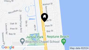 Map of 310 PINE Street, Neptune Beach FL, 32266