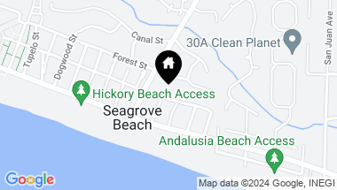 Map of 69 E Grove Avenue, Santa Rosa Beach FL, 32459