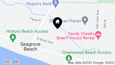 Map of 152 Suzanne Drive, Santa Rosa Beach FL, 32459