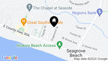 Map of 127 Dogwood Street, Santa Rosa Beach FL, 32459