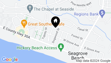 Map of 135 Dogwood Street, Santa Rosa Beach FL, 32459