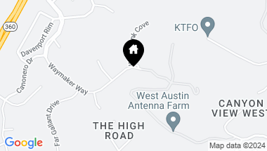 Map of 2476 Waymaker WAY, Austin TX, 78746