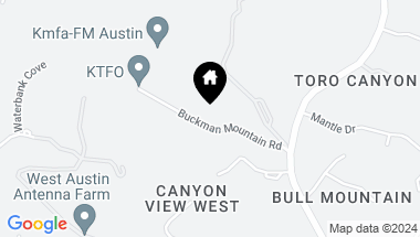 Map of 5214 Buckman Mountain RD, Austin TX, 78746