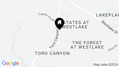 Map of 3601 Toro Canyon RD, Austin TX, 78746