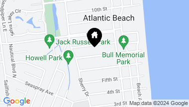 Map of 363 7TH Street, Atlantic Beach FL, 32233