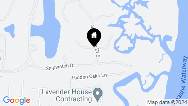 Map of 682 SHIPWATCH Drive, JACKSONVILLE FL, 32225