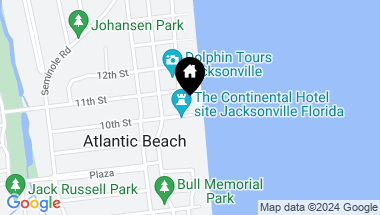 Map of 1025 BEACH Avenue, Atlantic Beach FL, 32233
