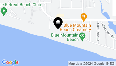 Map of 56 Blue Mountain Road, C102, Santa Rosa Beach FL, 32459