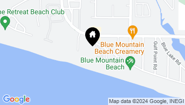 Map of 56 Blue Mountain Road, UNIT B307, Santa Rosa Beach FL, 32459