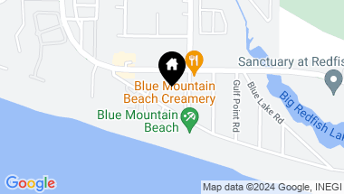 Map of 209 Blue Mountain Road, 302, Santa Rosa Beach FL, 32459