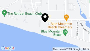 Map of 56 Blue Mountain Road, B104, Santa Rosa Beach FL, 32459