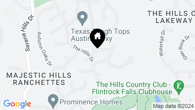 Map of 13 Swiftwater TRL, Austin TX, 78738