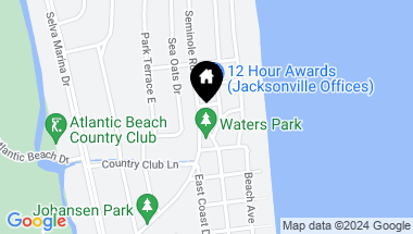 Map of 1651 SEMINOLE Road, Atlantic Beach FL, 32233