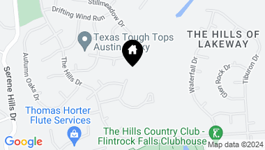 Map of 22 TREEHAVEN LN, Austin TX, 78738