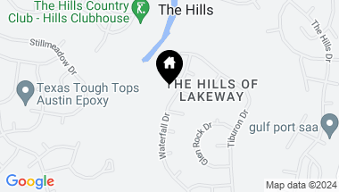 Map of 47 Waterfall DR, The Hills TX, 78738