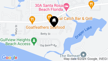 Map of 178 Buddy Street, Santa Rosa Beach FL, 32459