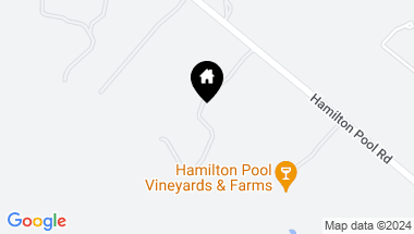 Map of 25909 Hamilton Pool RD, Round Mountain TX, 78663