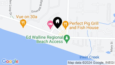 Map of 145 Spires Lane, UNIT 408, Santa Rosa Beach FL, 32459