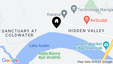 Map of 6507 Bridge Point PKWY # 2B Unit: Oak 2B, Austin TX, 78730