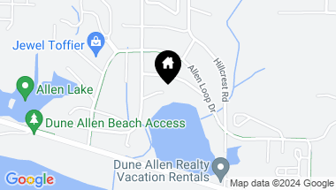 Map of 127 Oyster Lake Drive, Santa Rosa Beach FL, 32459