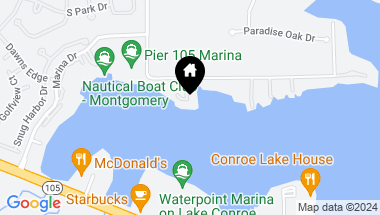 Map of 10 Key Harbor Drive, Montgomery TX, 77356