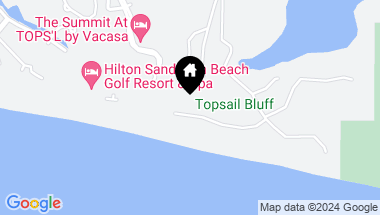 Map of 216 W Village Beach Road, Santa Rosa Beach FL, 32459