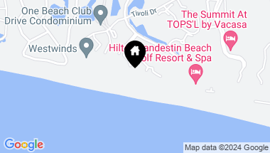 Map of 4045 Beachside One Drive, # 4045, Miramar Beach FL, 32550